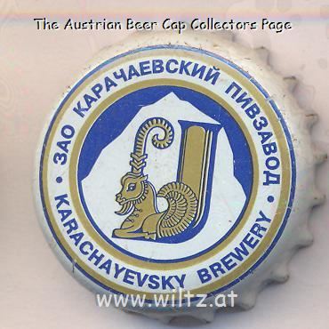 Beer cap Nr.22319:   produced by Karachaevsky Brewery/Karachaevsk