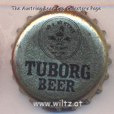 Beer cap Nr.22398: Tuborg Beer produced by Gurkha Brewery/Kathmandu
