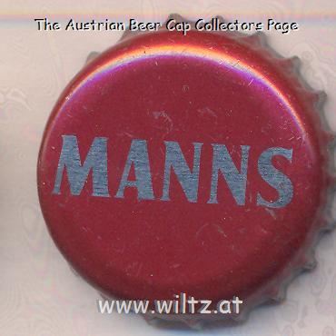 Beer cap Nr.22403: Manns produced by Mann & Truman/London