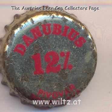 Beer cap Nr.22406: Danubius 12% produced by Pivovar Stein/Bratislava