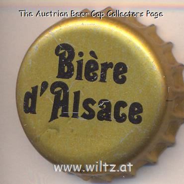 Beer cap Nr.22414: Biere d'Alsace produced by L. Haag - Metzger et Cie./Hochfelden