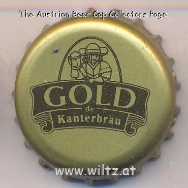 Beer cap Nr.22422: Kanterbräu Gold produced by Kanterbräu/Champigneulles/Rennes