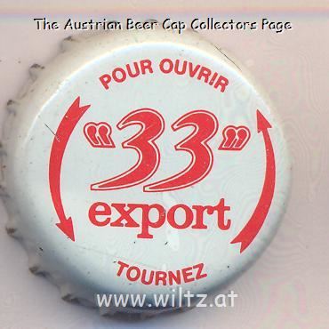 Beer cap Nr.22424: 33 Export produced by Union des Brasseries/Rueil-Malmaison