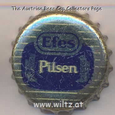 Beer cap Nr.22566: Efes Pilsen produced by Ege Biracilik ve Malt Sanayi/Izmir
