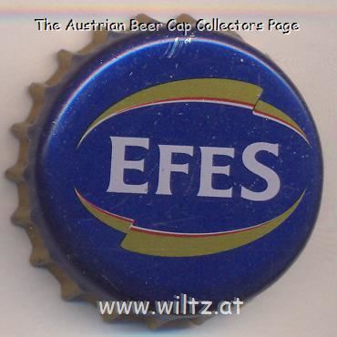 Beer cap Nr.22569: Efes produced by Ege Biracilik ve Malt Sanayi/Izmir