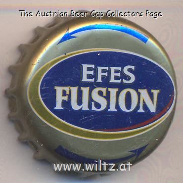 Beer cap Nr.22575: Efes Fusion produced by Ege Biracilik ve Malt Sanayi/Izmir