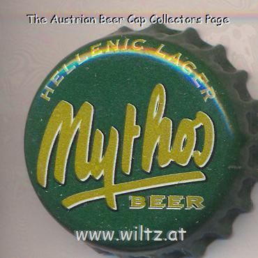 Beer cap Nr.22576: Mythos produced by Northern Greece Breweries/Salonicco
