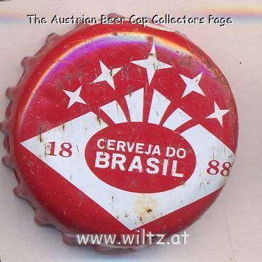 Beer cap Nr.22789: Cerveja do Brasil produced by Brahma/Curitiba