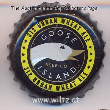 Beer cap Nr.23479: 312 Urban Wheat Ale produced by Goose Island Beer Co/Chicago