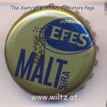 Beer cap Nr.23574: Efes Malt produced by Ege Biracilik ve Malt Sanayi/Izmir