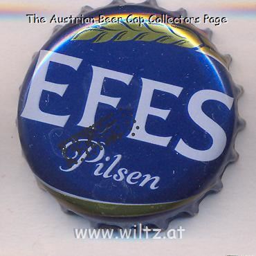 Beer cap Nr.23592: Efes Pilsen produced by Ege Biracilik ve Malt Sanayi/Izmir