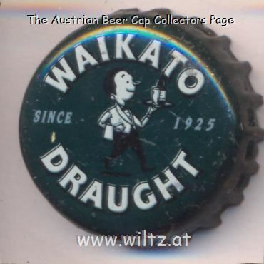 Beer cap Nr.23635: Waikato draught produced by Lion Nathan Liquors/Canterbury