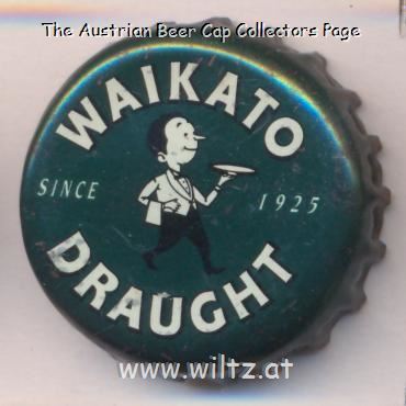Beer cap Nr.23636: Waikato draught produced by Lion Nathan Liquors/Canterbury