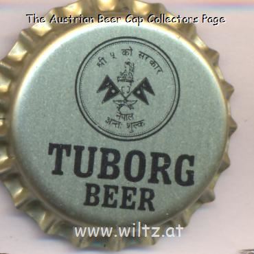 Beer cap Nr.23639: Tuborg Beer produced by Gurkha Brewery/Kathmandu