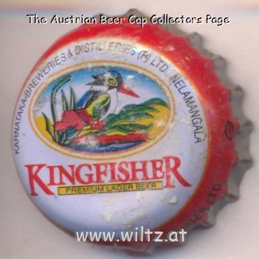 Beer cap Nr.23641: Kingfisher produced by M/S United Breweries Ltd/Bangalore