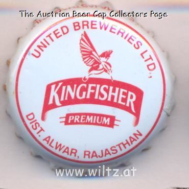 Beer cap Nr.23650: Kingfisher produced by M/S United Breweries Ltd/Bangalore