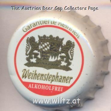 Beer cap Nr.23659: Weihenstephaner Alkoholfrei produced by Bayrische Staatsbrauerei Weihenstephan/Freising