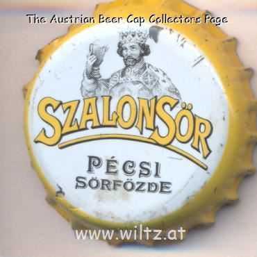 Beer cap Nr.23863: Szalon sör produced by Pecsi Sörfozde RT/Pecs