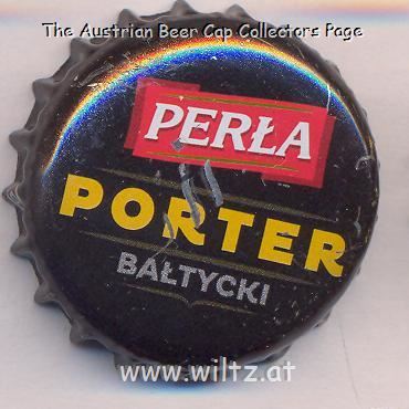 Beer cap Nr.23932: Perla Porter produced by Zaklady Piwowarskie w Lublinie S.A./Lublin