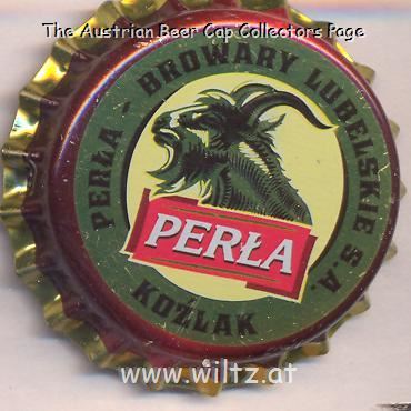 Beer cap Nr.23933: Perla produced by Zaklady Piwowarskie w Lublinie S.A./Lublin