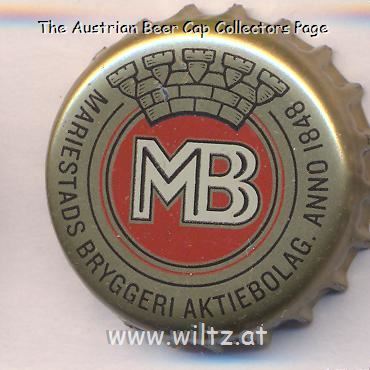 Beer cap Nr.23983: Mariestatds Export produced by Mariestads Bryggeri/Grängesberg