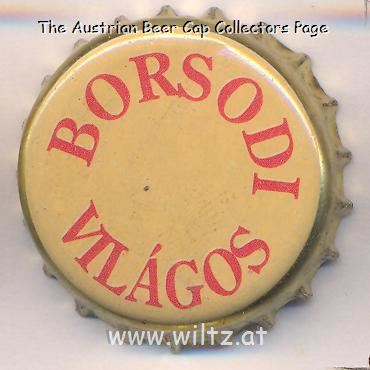 Beer cap Nr.24014: Borsodi Vilagos produced by Borsody Sörgyar Rt/Böcs