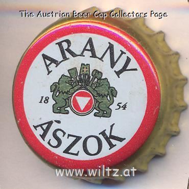 Beer cap Nr.24018: Arany Aszok produced by Köbanyai Sörgyarak/Budapest