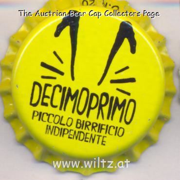 Beer cap Nr.24177: Decimoprimo produced by Piccolo Birrificio Indipendente Decimoprimo/Trinitapoli