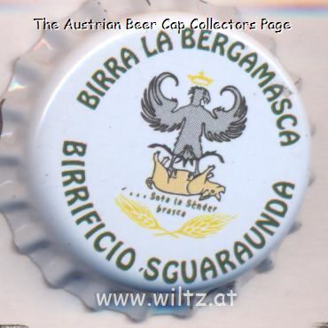 Beer cap Nr.24179: Birra La Bergamasca produced by Birrificio Sguaraunda snc/Pagazzano