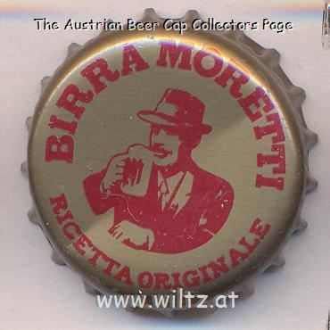 Beer cap Nr.24244: Birra Moretti produced by Birra Moretti/San Giorgio Nogaro