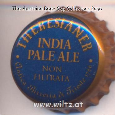Beer cap Nr.24457: Theresianer India Pale Ale produced by Alte Brauerei Triest/Triest