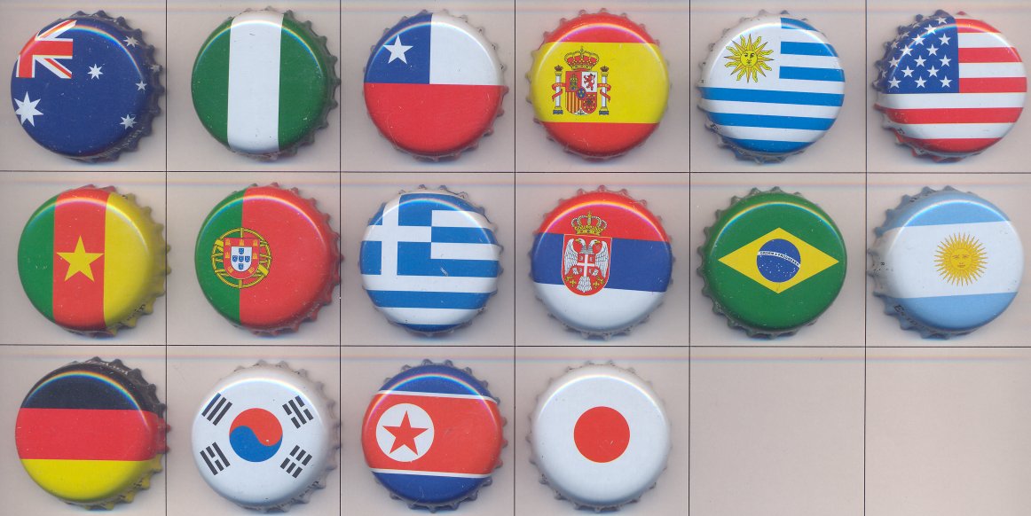 Stiegl WM2010 Beer Caps Stiegl WM2010 Beer Caps